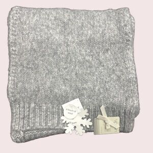 Lemon Gray Knit Kids Hat